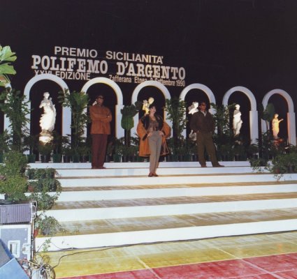 Scenografia polifemo d'argento 1990